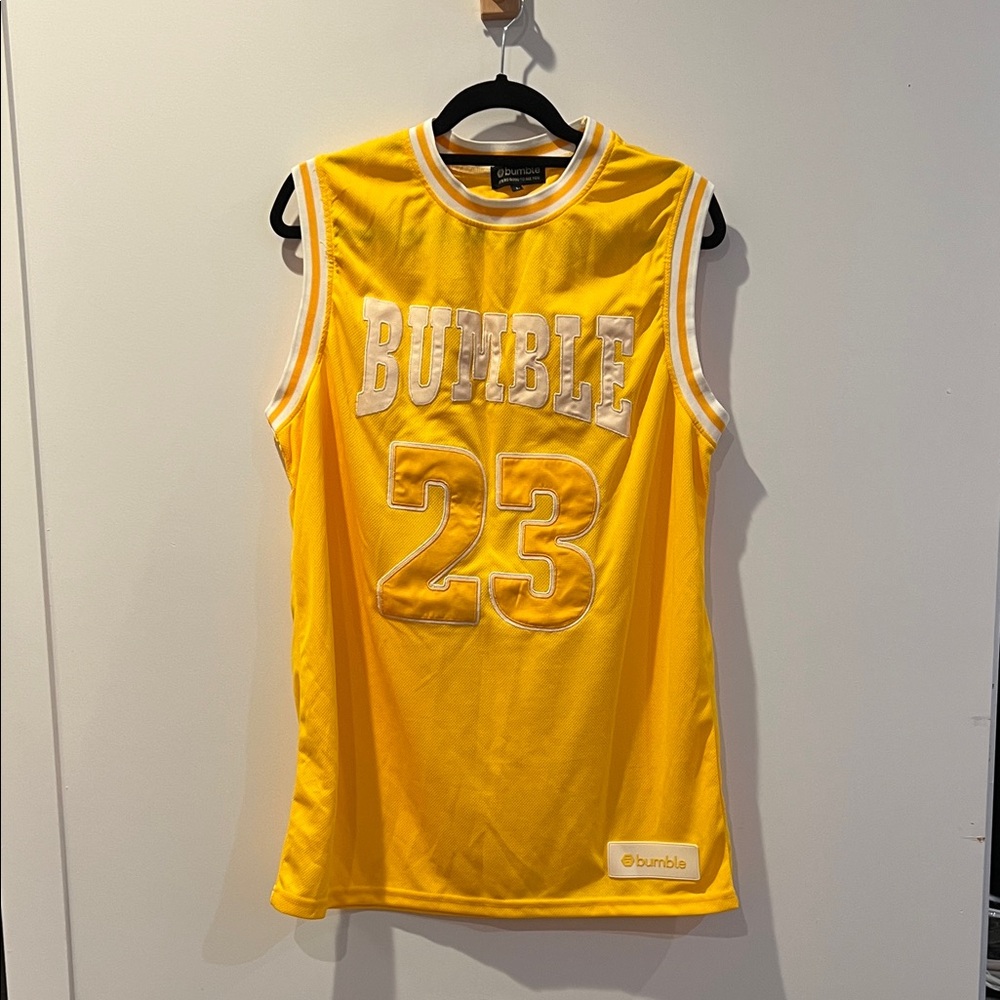 Bumble Yellow Sleeveless Jersey